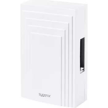 Sygonix SY-5491840 Vadu gonga zvans 8-12V AC/DC 85dB Balts