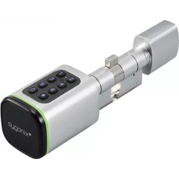 Sygonix SY-6121660 Bluetooth viedā slēdzene cilindrs Class C ar apgaismotu taustiņu paneli