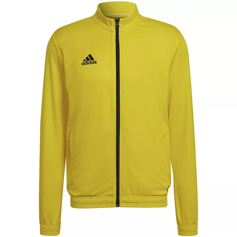 adidas Entrada 22 trenažieru jaka Team Yellow/Black vīriešu L HI2134