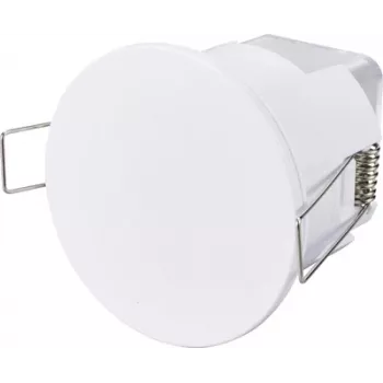 Sygonix SY-6683268 Griestu iestrādājams 360° PIR klātbūtnes detektors ar releju, balts IP54