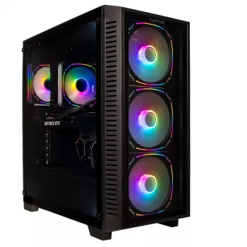 Captiva Highend Gaming R10-3601 Galda dators (Ryzen 7 7800X3D, RTX 5070 12GB, 32GB DDR5, 1TB NVMe SSD, Wi-Fi, bez OS)