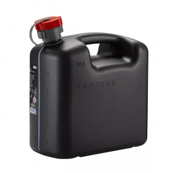 PRESSOL 21143 degvielas tvertne 10 L UN apstiprināta HDPE ar bērniem drošu vāciņu