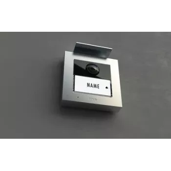 M-E MODERN-ELECTRONICS VDV-2010 S Vadu video domofona sistēma ar RFID āra bloku, sudraba 41264
