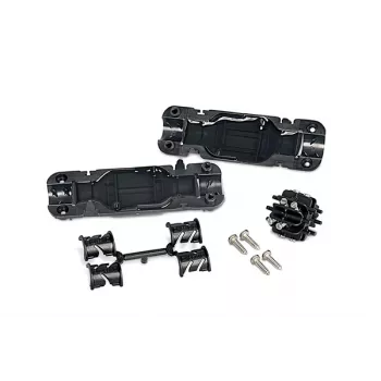 HellermannTyton 435-01652 Iespraužamais vadu savienotājs, 3 polu, melns, 0,5-2,5mm², 450V, 24A, bez instrumentiem, EN 60998