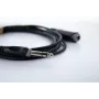 Cordial 14825 6,3 mm TRS Jack pagarinājuma kabelis 5 m melns