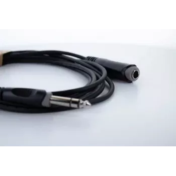 Cordial 14825 6,3 mm TRS Jack pagarinājuma kabelis 5 m melns