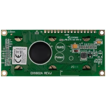 JOY-IT COM-OLED16X2 16x2 OLED displeja modulis, balts, I2C, SSD1306, saderīgs ar Arduino un Raspberry Pi