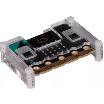 JOY-IT BBCZ CASE V2 TR - caurspīdīgs aizsargapvalks BBC micro:bit V2 (MB-CASE02)
