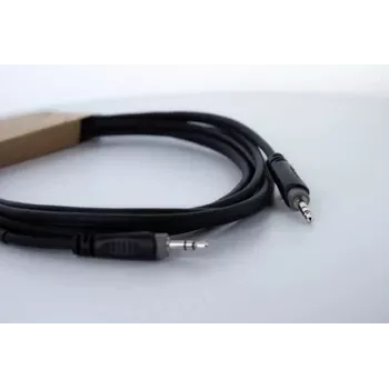Cordial 14830 3,5 mm Jack audio kabelis 3 m melns vītā pāra PVC