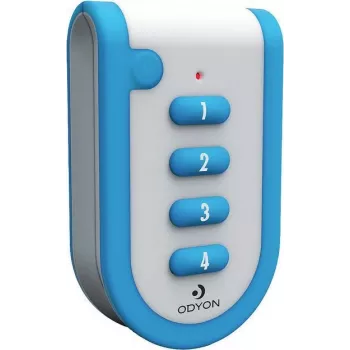 m-e modern-electronics Odyon ODYON pro HS-4 4 kanālu radio rokas raidītājs ar uztveršanas kontroli, 868.3 MHz, 1000 m diapazons, rolling code, IP54, CR2032 baterija 56502
