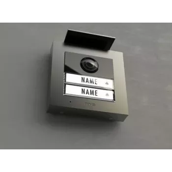 M-E MODERN-ELECTRONICS VDV-2020 A video durvju domofons ar RFID, vadu, antracīta āra bloks (41267)