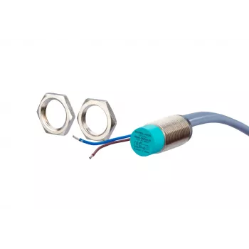 METZ CONNECT Induktīvais tuvuma sensors 2 vadu DC M12 iegremdēts NO 2mm IP67 kabelis 2m 110149