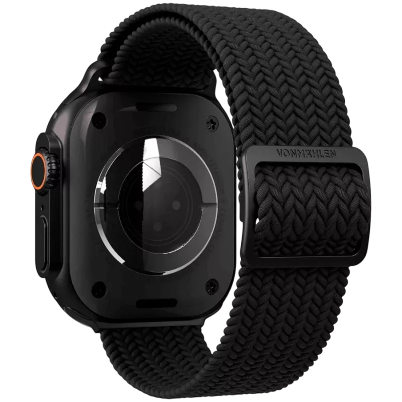 VONMÄHLEN Woven Loop 40, 41, 42mm One Size, All Black