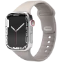 VONMÄHLEN Classic Band 2 Apple Watch 40/41/42mm, krēmkrāsas pilngraudas ādas siksniņa
