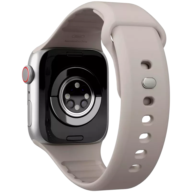VONMÄHLEN Classic Band 2 Apple Watch 40/41/42mm, krēmkrāsas pilngraudas ādas siksniņa