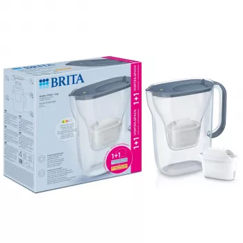 Brita Style Essential akmens zilā ūdens filtrēšanas krūze ar 2 MAXTRA PRO filtriem (140809)