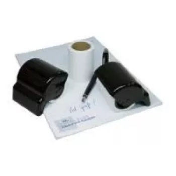 WEDO rezerves rullis WEDO rullīšu blotteram, balts blotēšanas papīrs, 70 x 53 mm, 5 gabali (803)