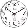 PEWETA radio vadības sienas pulkstenis matēta plastmasa 30 cm melns/balts 51.130.313
