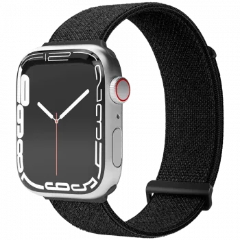 VONMÄHLEN Fitness Loop 2 sporta aproce Apple Watch 44mm, 45mm, 46mm, 49mm - melna