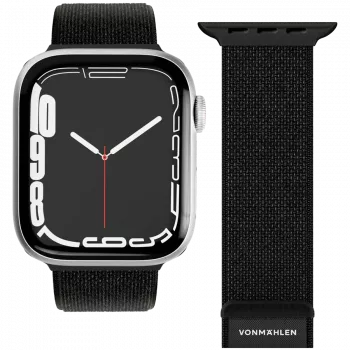 VONMÄHLEN Fitness Loop 2 sporta aproce Apple Watch 44mm, 45mm, 46mm, 49mm - melna