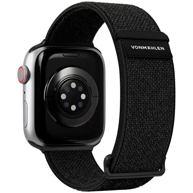 VONMÄHLEN Fitness Loop 2 sporta aproce Apple Watch 44mm, 45mm, 46mm, 49mm - melna