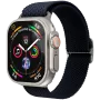 VONMÄHLEN austais cilpiņu siksniņa Apple Watch 44/45/49mm, tumši zila