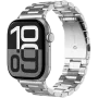 VONMÄHLEN Link Bracelet 2 Apple Watch 44/45/46/49mm, nerūsējošais tērauds, sudraba