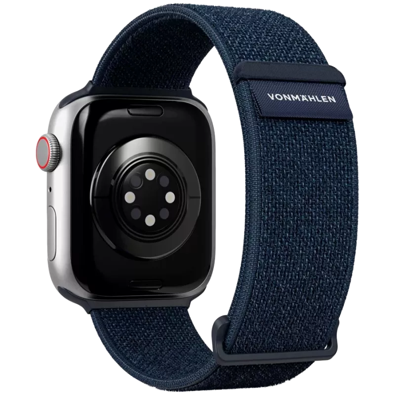 VONMÄHLEN Fitness Loop 2 vied pulksteņa siksniņa Apple Watch 40/41/42mm, tumši zila, One Size