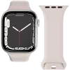VONMÄHLEN Classic Band 2 Apple Watch 44mm, 45mm, 49mm, One Size, krēmkrāsas