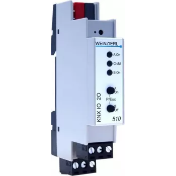 Weinzierl KNX IO 510.1 Komutācijas izpildmehānisms 5444 ar 2 izejām, loģikas un taimera funkcijām