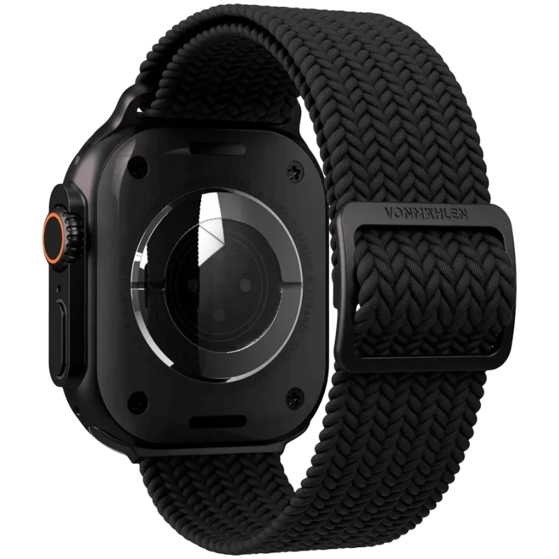 VONMÄHLEN Woven Loop 44, 45, 46, 49mm One Size, All Black