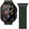 VONMÄHLEN austais cilpiņu siksniņa Apple Watch 44/45/46/49mm, olīvu melna