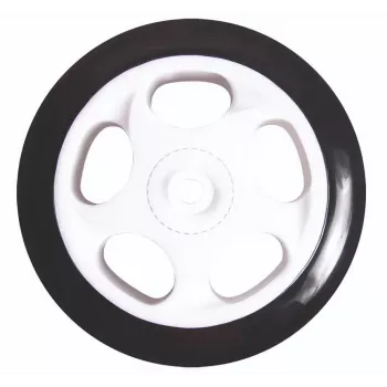 MUUWMI AU 506 KiddyScooter Racing 3 riteņu skrejritenis bērniem no 3 gadu vecuma, zils/sarkans, LED apgaismoti priekšējie riteņi, regulējams stūres stienis 58-68 cm, maks. 20 kg