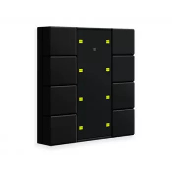 MDT BE-TA55P806.02 Push Button Plus 55 8-kārtīgs matēts melns