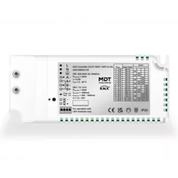 MDT LED kontrolleris CC/CV 60W/230V 2 kanālu AKD-0260CC.02