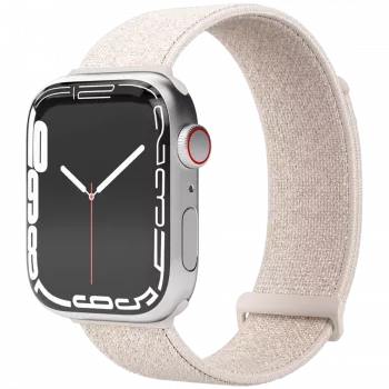 VONMÄHLEN Fitness Loop 2 pulksteņa siksniņa Apple Watch 44/45/46/49mm, krēmkrāsa