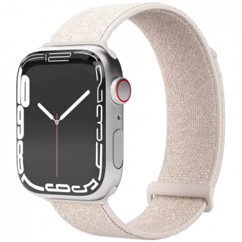 VONMÄHLEN Fitness Loop 2 pulksteņa siksniņa Apple Watch 40/41/42mm, krēmkrāsa