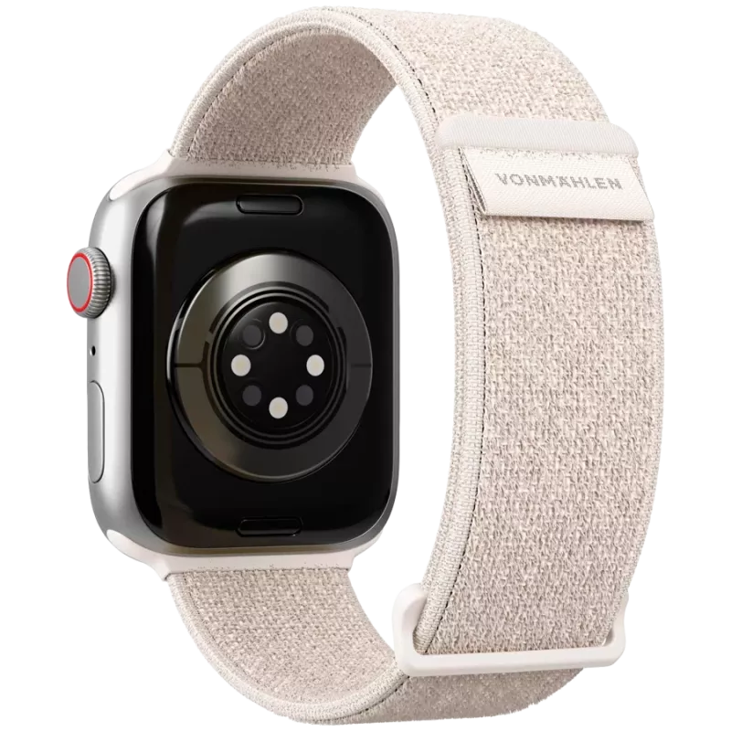 VONMÄHLEN Fitness Loop 2 pulksteņa siksniņa Apple Watch 40/41/42mm, krēmkrāsa