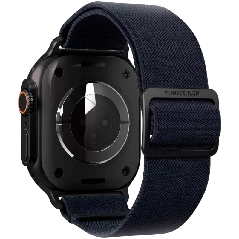 VONMÄHLEN Classic Nylon Loop 44, 45, 46, 49mm One Size, Navy Black