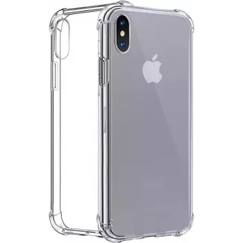 CYOO Four Corners silikona vāciņš Apple iPhone XS Max - caurspīdīgs