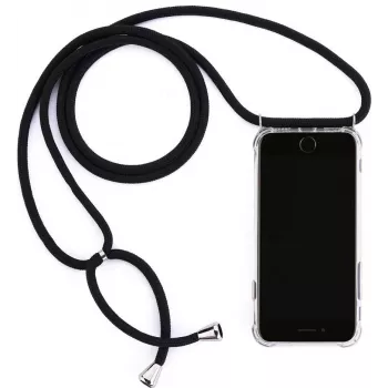 CYOO Necklace Case+ Handykette Samsung Galaxy S10+ (G975F) - melns silikons (CY121017)