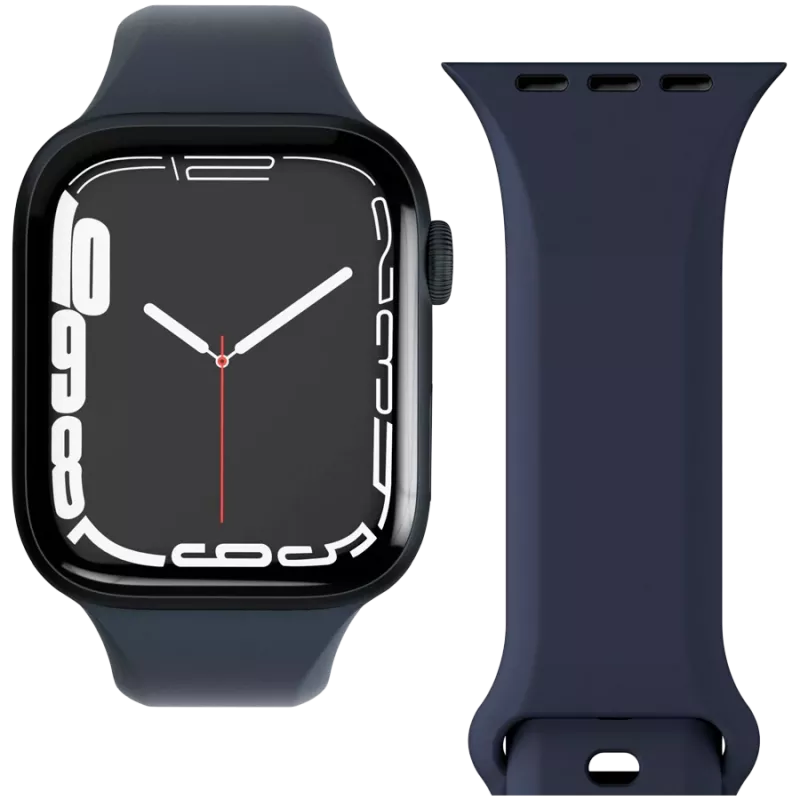 VONMÄHLEN Classic Band 2 Apple Watch 44/45/46/49mm, Navy