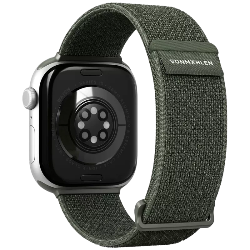VONMÄHLEN Fitness Loop 2 40, 41, 42mm One Size, olīvkrāsas