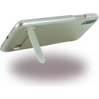 CYOO Brushed Stand - Cietais vāks - Apple iPhone X - Zelta