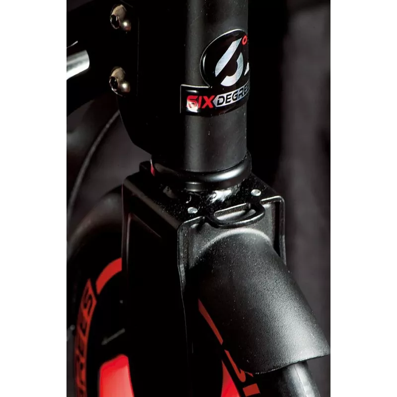 Six Degrees AU 513 skrejritenis 230 mm / 215 mm sarkans
