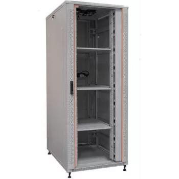 IT-BUDGET 19 inch Servera skapis SRK pilns komplekts 42U 800x1000 mm gaiši pelēks 90ITB19SRK42810GG