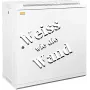 IT-BUDGET 19 inch sienas montāžas tīkla skapis SWA - 12U - 600x300 mm - tērauda durvis - noņemamas sānu malas - piederumu komplekts - tīri balts (90ITB19WS1263MW)