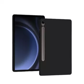 MRDISC aizmugurējais vāciņš Samsung Galaxy Tab S9 FE 11 collu melns TPU (MG-BCSGTABS9FESW)