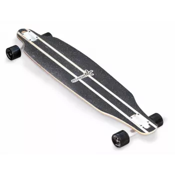 MUUWMI AU 559 Longboard skrituļošanas dēlis, 8 kārtu kļavas klājs, ABEC 7 gultņi, 70mm riteņi, koks
