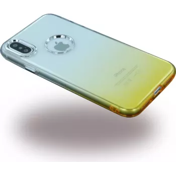 CYOO Ruber Soft silikona vāciņš Apple iPhone X - zelta